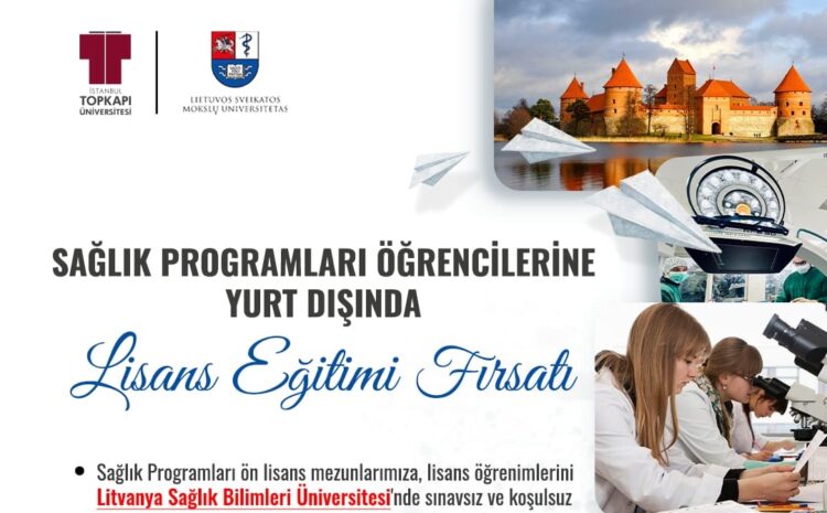 Üniversitemiz ile Litvanya Sağlık Bilimleri Üniversitesi İş Birliği