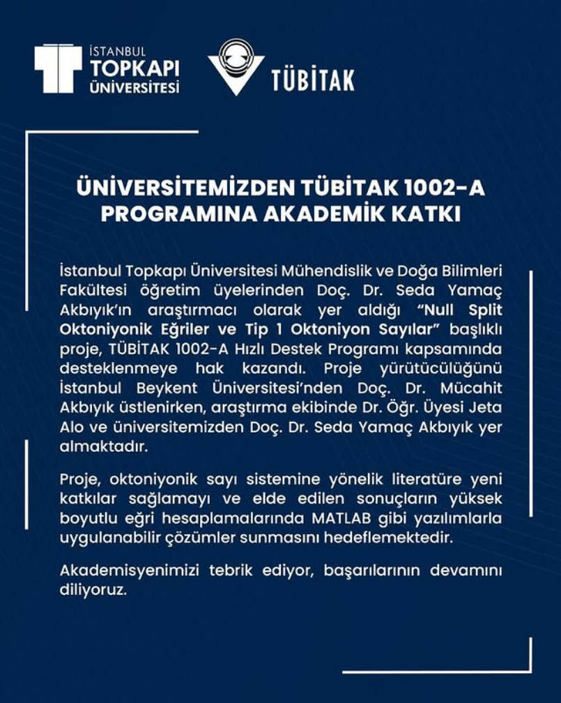 Mühendislik ve Doğa Bilimleri Fakültesi