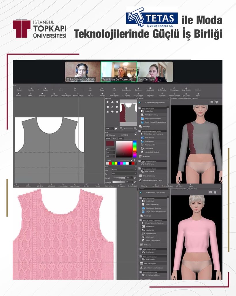 Tetaş A.Ş. İle Moda Tasarımda
